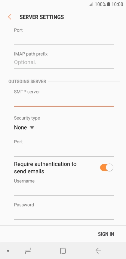 Press the drop down list below 