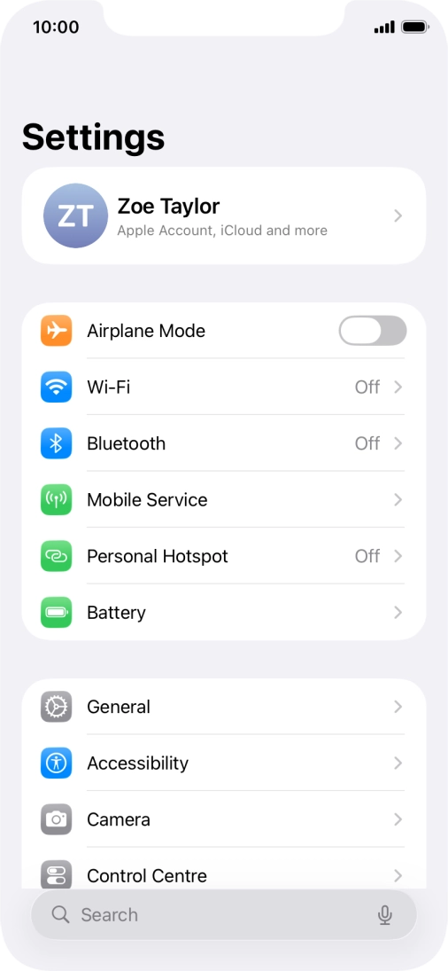 Press Mobile Service.