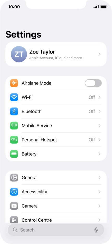 Press Mobile Service.