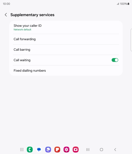 Press Fixed dialling numbers.