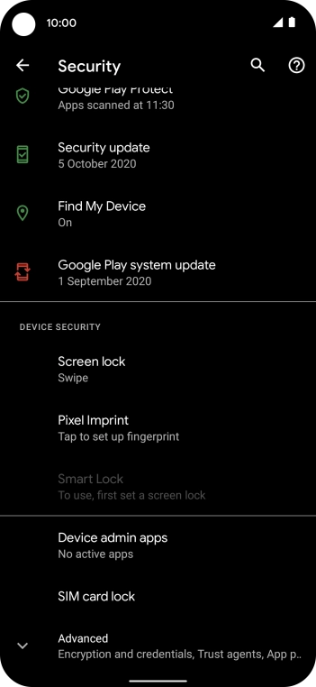 Press Pixel Imprint.