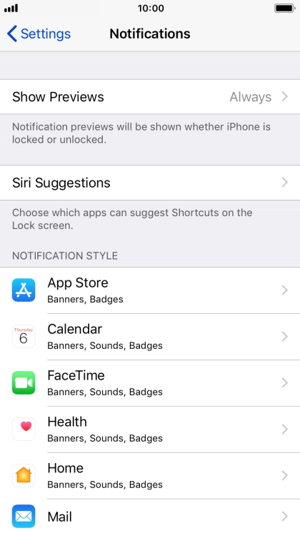 Press Show Previews.