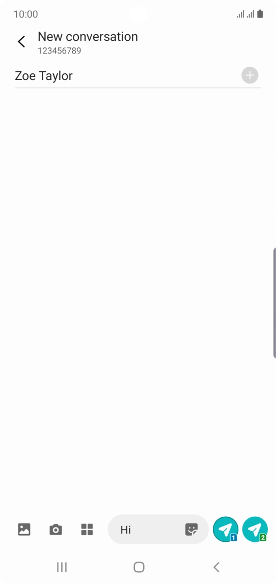 Press the picture icon.