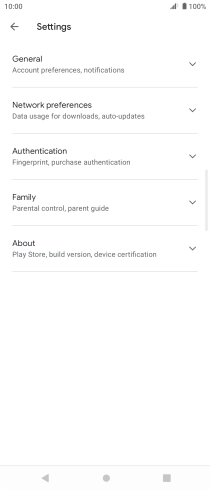 Press Network preferences.