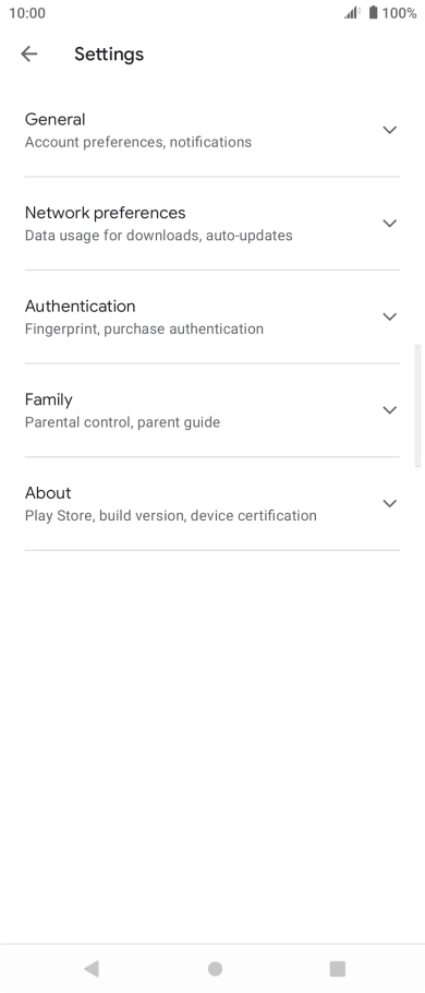 Press Network preferences.