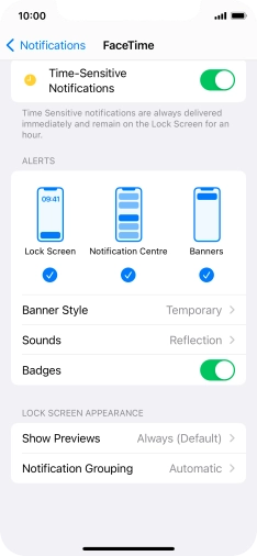 Press Notification Grouping.