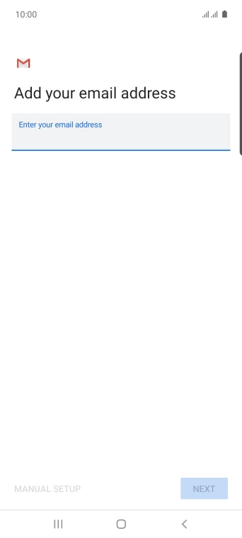 Press the field below 