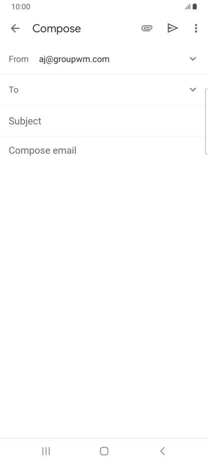 Press the field next to 