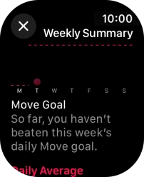 Press the Digital Crown several times to return to the main menu.