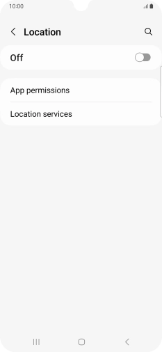 Press the indicator to turn the function on or off.