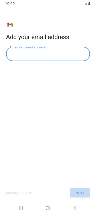 Press the field below 