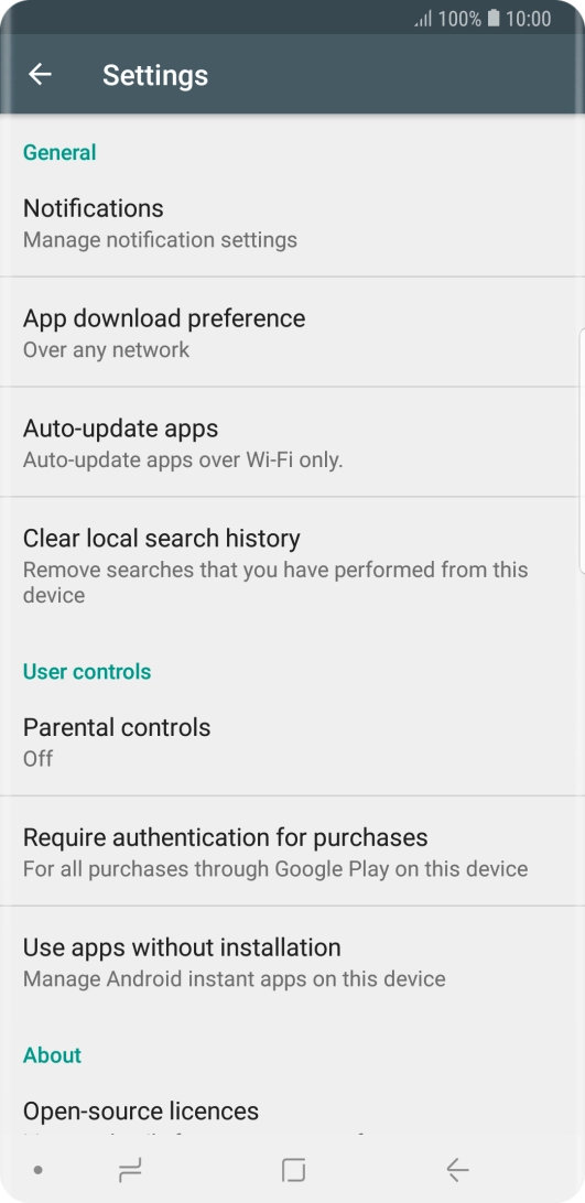 Press Auto-update apps.