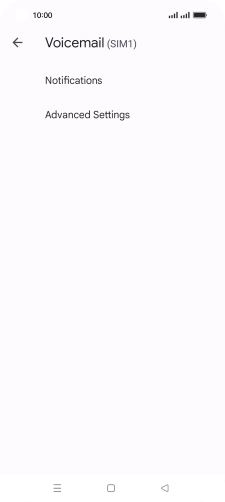 Press Advanced Settings.