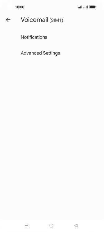 Press Advanced Settings.