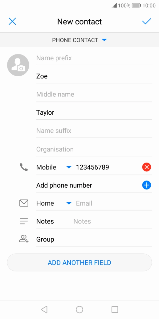 Press the save icon.