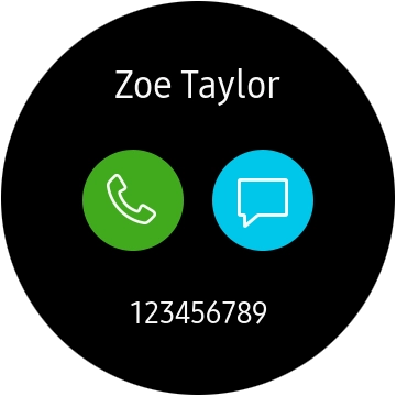 Press the call icon.