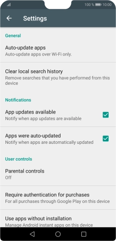 Press Auto-update apps.
