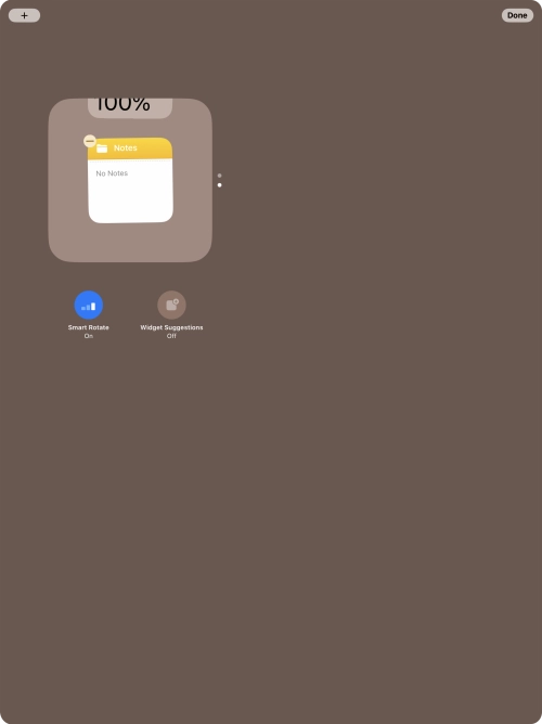 Press Smart Rotate to turn the function on or off.