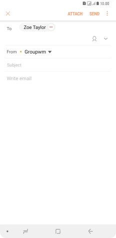 Press Subject and key in the required subject.