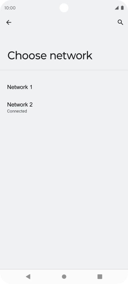 Press the Return key.