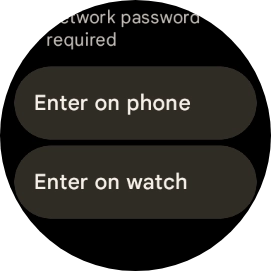 Press Enter on watch.