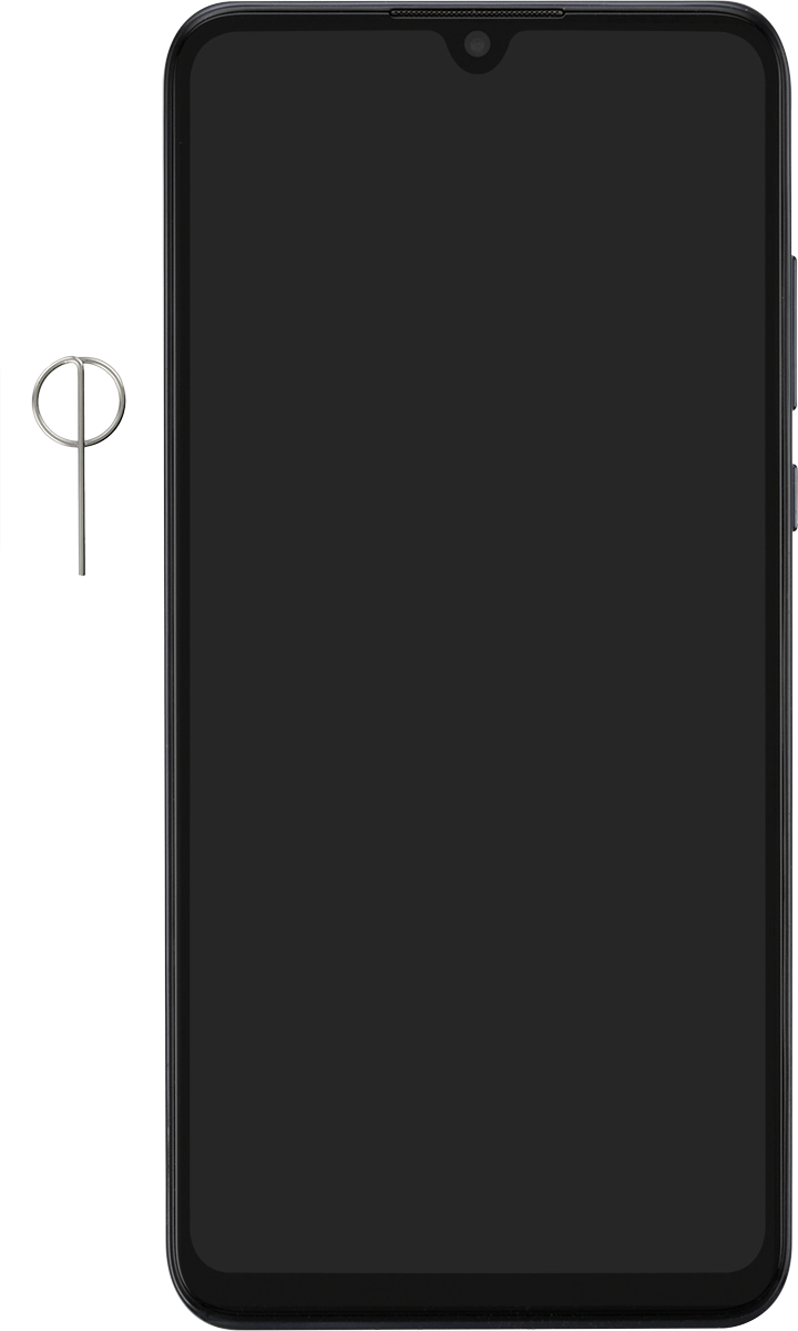 Find the opener for the card holder.