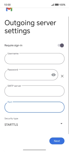 Press the drop down list below 