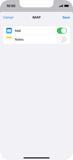 Press Save. Your email account has now been set up. To select more settings for incoming and outgoing server, proceed with the following steps.