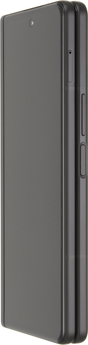 Find the opener for the SIM holder. Insert the opener into the small hole in the SIM holder.