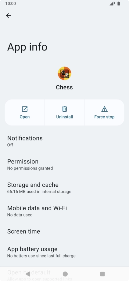 Press Storage and cache.