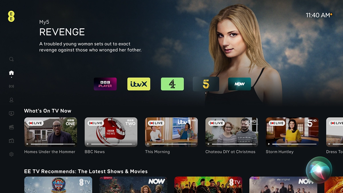Say, in your own words, what you would like Siri to do, e.g.: OPEN [programme], SEARCH FOR [information]. It's not necessary to use a specific command for each function.