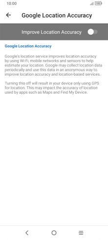 If you press the indicator next to 