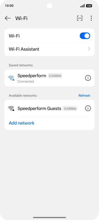 Slide your finger upwards starting from the bottom of the screen to return to the home screen.
