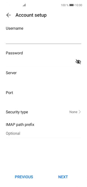 Press the field below 