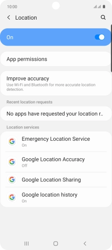 Press App permissions.