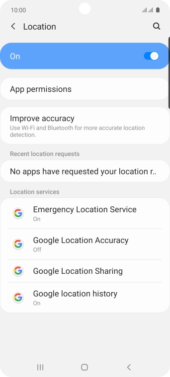 Press App permissions.
