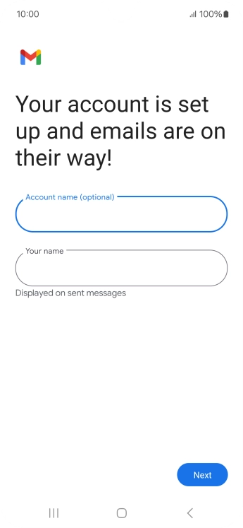 Press the field below 