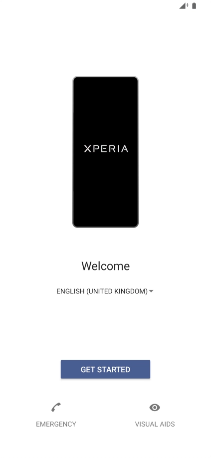 Press the drop down list.