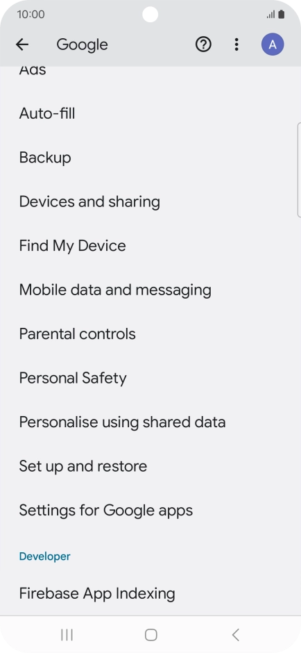 Press Find My Device.