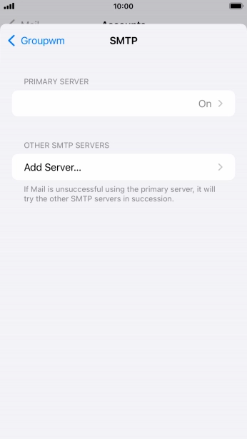 Press the field below 