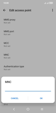 Key in 33 and press OK.