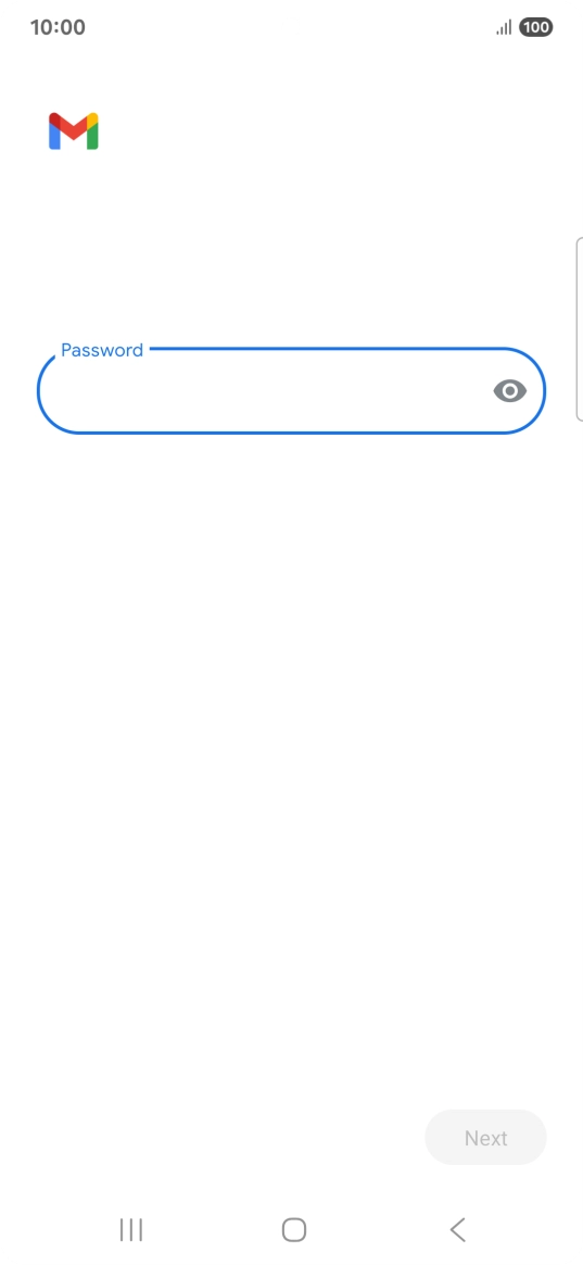 Press the field below 