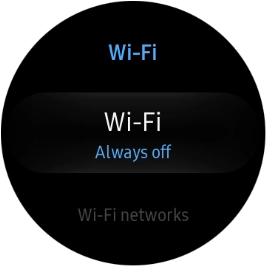 Press Wi-Fi.