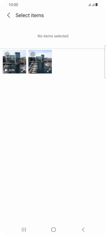 Press the required picture.