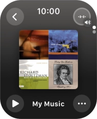 Press the play icon to start the playback.