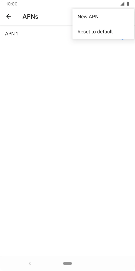 Press New APN.