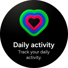Press the required widget to open it.
