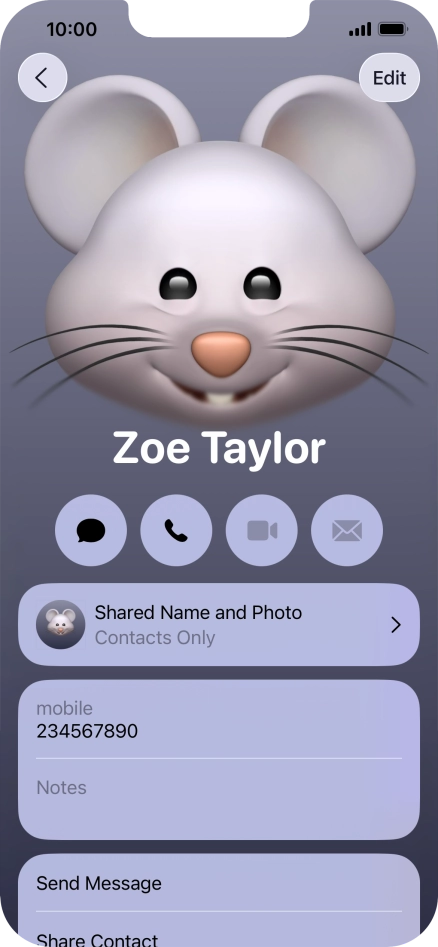 Slide your finger upwards starting from the bottom of the screen to return to the home screen.