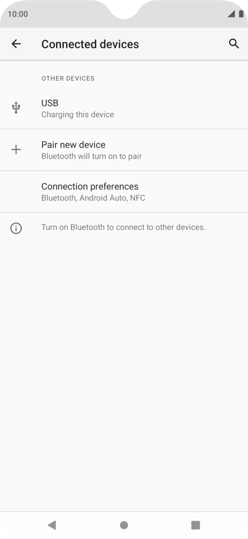 Press Pair new device.