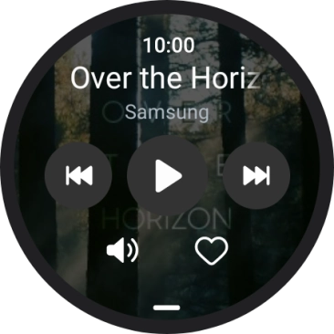 Slide your finger upwards starting from the bottom of the screen.